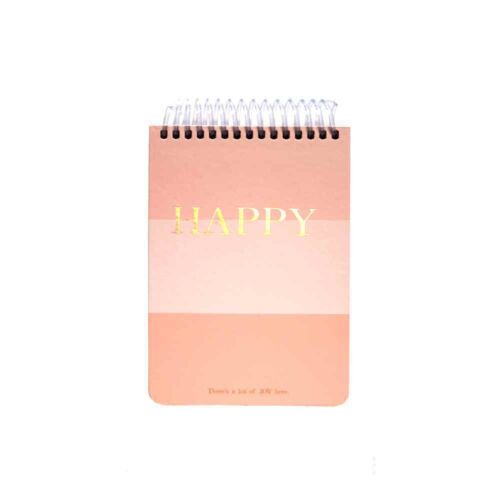 دفتریادداشت100برگA6سیم از بالا لانگو سری هپی پرو نوت