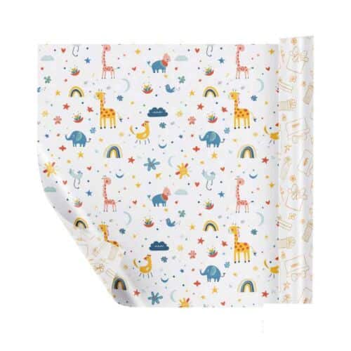 کاغذ کادو دورو ایمان طرح کودکانه یووی2 کد0338