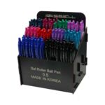 روان نویس ژل فشاری رگلام144عددی0/5 راسل