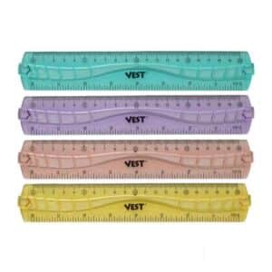 خط کش20سانت ژله ای(پاستلی) وست کدFB6268