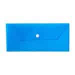 پاکت دکمه دار ملخی آبی سوپربایند