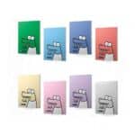 دفتر50برگ وزیری سیمی مجلد میکرو طرح تمساح کدC44