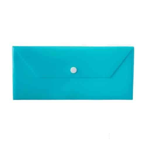 پاکت دکمه دار ملخی فیروزه سوپربایند