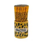 مداد مشکی لیوانی طرح پلنگ فکتیس