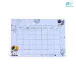 ست خط کش و گونیا و برنامه هفتگی چوبی مهندس کوچولو  JB02 دکمه (یک عدد)