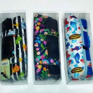 جامدادی دوزیپ طرح دار چسبی پاوین