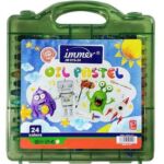 پاستل 24 رنگ طلقی کیف دار 619/24 ایمر